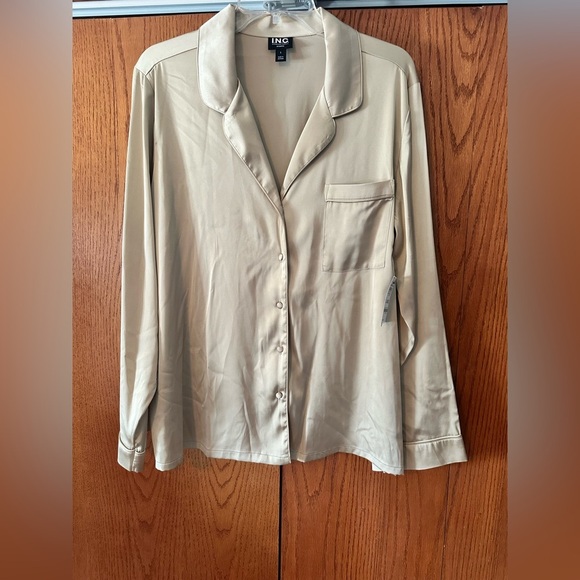 NWT International Concepts 2 Piece Pajama Set Womens Size L Safari - Picture 8 of 16